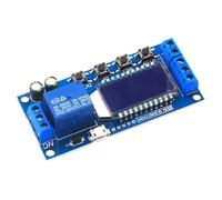 Javoryxh 1 Channel Timer Delay Relays With Optocoupler Isolation Cycle Delay Timer Relays Controller Module LCD Display Sleep Modes Function