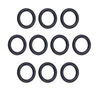 Javoryxh 10 Pcs Sewing Machine Bobbin Winder Rubber Rings Outer Diameter 4cm/1.57in Frictions Wheel Replacement Accessories