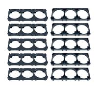 Javoryxh 10Pcs 46160 Lithium Batteries Cell Holder Holder Bracket AntiVibration Case For Project 1x2Cell/1x3cell