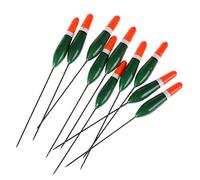 Javoryxh 10Pcs Long Tail Fishing Bobber Buoys Floats Paulownia Wood Bobbers Vertical Drift Floats Easy To Use Long Tail Fishing Bobber Buoy