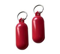 Javoryxh 2 Pieces High Buoyancy Floating Keychain for Water Sport Buoyant Keyrings for Boating Marine Sailing Key Chain Accessory