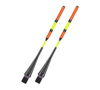 Javoryxh 2Pcs Top Mount Buoys Night Fishing Tool Sensitive Bright Luminously Float Glow Floating Bobbers Sensitive Bright Luminously Float