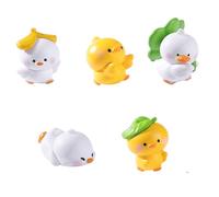 Javoryxh 5 Piece Miniature Figurines Compacts Resins Garden Ornaments Ideal For Desktop Bookshelves Seasonal Display Gift Small Resins Sculpture Office Decors