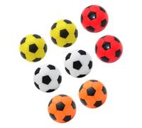 Javoryxh 8Pcs Official Tabletop Game Balls 36mm Table Soccer Foosballs Replacement Small Footballs Accessory Small Football Soccer Balls