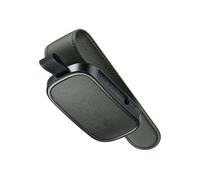 Javoryxh ABS PC Leather Glasses Mount Sunglass Holder For Car Interior Quick Release Technology Secure Driving Solution Anti Shake Glasses Holder For Vehicles