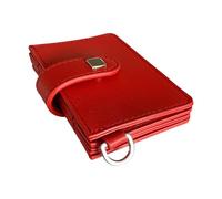 Javoryxh Bus Card Slot Short Wallet PU Leather Change Purses Business Holder Storage Case Bag with Slots Travel Wallet for Women