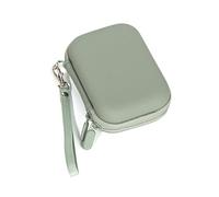 Javoryxh Camera Storage Bag PU Leather Organiser for Small Camera Case Hard Shell Case for Headsets