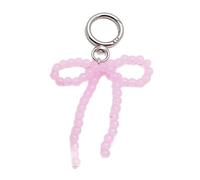 Javoryxh Candy Colored Beaded Bag Pendant Eye Catching Phone Chain With Distinctive Beaded Bowknot Pendant For Bag Wallet