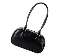 Javoryxh Contemporary Korean Women's Underarm Bag With Zippered PU Leather Shoulder Bag Casual Satchel Handbag For Fashion Women Korean Handbag