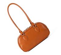 Javoryxh Contemporary Korean Women's Underarm Bag With Zippered PU Leather Shoulder Bag Casual Satchel Handbag For Fashion Women Korean Handbag