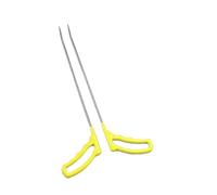 Javoryxh Dent Repair Stainless Steel Push Rods Removal Tools Crowbars Car Push Puller Rods Tools Dent Removal