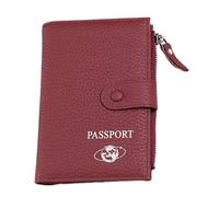Javoryxh Efficient Passports Holder Card Case PU Wallet for Seamless Travel Multi Pocket Designs and Easy Portability Multi Functional Organizer
