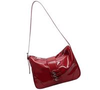 Javoryxh Elegant Underarm Bag Crossbody Bags PU Leather Handbag Fashionable Retro Shoulder Purse For Women Girls PU Underarm Purse