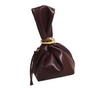 Javoryxh Fashion Black Bucket Handbag For Ladies With Wristlet Strap And Spacious Interior Fashionable Women's Accessory Shopping Bag For Women