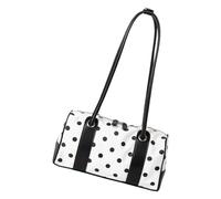 Javoryxh Functional Women's Top Handle Bag Nylon Underarm Bags Generous Storage Space For Everyday Use Women Dot Shoulder Bag