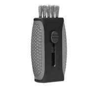 Javoryxh Golf Ball Grooves Clean Tool Putter Wedges Cleaner 2 In 1 Retractable Double Side Cleaning Brush Club Golf Club Equipment