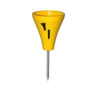 Javoryxh Golfs Tees Sign Course Marker Tool Practicing Tees Base Light Weight Practice Accessories Enduring Light Weight Golf Practice