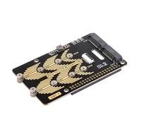 Javoryxh Highly Speed Double Interfaces Card PCIe To 2Channel Adapter For 5 Speed Reading/Writing