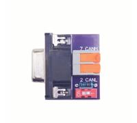 Javoryxh Industrial CAN Bus Converter USB 120Ohm Resistor Built-In DB9 Port Tool-Free ABS PC Design Space Saving USB CAN Interfaces