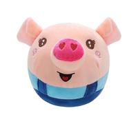 Javoryxh Interactive Bouncing Piggy Dog Toy Vibrating Plush For And Dogs With Sound And Shake Rechargeable Indoor Dog