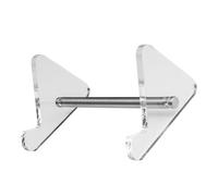 Javoryxh Keyboards Display Stand Stable Acrylic Transparents Single Layer For Computer Mechanical Keyboards Storage Holder