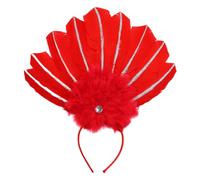 Javoryxh MardiGras Indian Colorful Headband Costume Accessory Hairband Carnival Celebration Headdress FatTuesday Headwear
