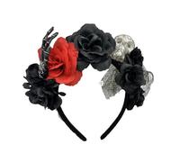 Javoryxh Masquerades Headgear Ghostly Festival Headbands Eerie Celebration Hairband For Halloween Festivities