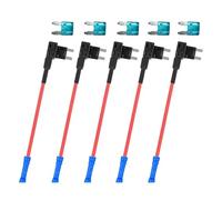 Javoryxh Miniature Fuses Holders Adapter High Current Capacity Low Heat Copper Wiring Seamless Dashcam Charging Integration Dashcam Fuses Power Adapter