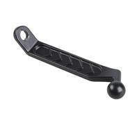 Javoryxh Motorcycler Phone Holder Extender Motorbike Rearview Mount Phone Stand Fixing Rod 17mm Ball Head Extension Arm Motorcycle Accessory