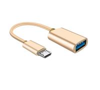 Javoryxh On The Go USB Adapter Cable USB2.0 To Type C/USB 5Pin Coinverter Line Easily Connection USB Peripherals