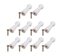 Javoryxh Pack of 10 Fashionable Solid Wood Hook Easy to Installion Designs Portable for Hanging Clothes Hats and Accessories Adhesive Hook