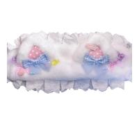 Javoryxh Plush Ear Headband Cosplay Costume Hairhoop Party Props Headpiece Comics Con Headdress Girls Animation Accessories