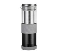 Javoryxh Portable Cold Brew Coffee Machine 800ml Capacity Cold Brew Pots Heat Insulating Glass Making Carafes Steel Filter