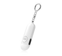 Javoryxh Portable Locator 130dB Individual Alarm Keychain With LED Light For Protections And Abnormal Situation