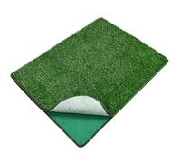 Javoryxh Quickly Absorbency Portable Dog Potty Grass Mats Premium Artificial Turfs Mats For Dog Toilet Tray Washable Puppies Training Pad