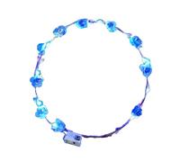 Javoryxh Set Of 10 Illuminated Flower Crowns Unique Floral Headgears Ornament For Festival Occasion And Dance Night LED Flower Crowns