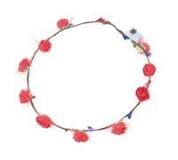 Javoryxh Set Of 10 Illuminated Flower Crowns Unique Floral Headgears Ornament For Festival Occasion And Dance Night LED Flower Crowns