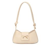 Javoryxh Shoulder Bag For Women Girls Trendy Evening Clutches Purse Pu Leather Under The Arm Purses Bowknot Purses Handbag Gifts Bows Purse Handbag