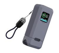 Javoryxh Silicone Protector Battery Pack Sleeve Full Coverage For 130W Charging Treasure With Easy Port Access Comfortable Touch Travel Charging Treasure Bags