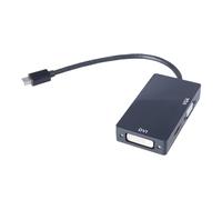 Javoryxh Small DisplayPort To VGA Adapter 3 In 1 Multiport Converter Cable Adaptor For Video Transmission