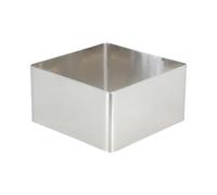 Javoryxh Square Cake Rings Baking Mold Stainless Steels Dessert Rings Pastries Dessert Tool NonStick Mousses Mousse