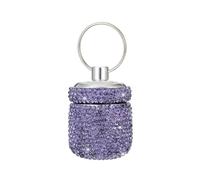 Javoryxh Travel Organizers Keychain Case Aluminum Alloy Medication Case Small Box for Woman and Man
