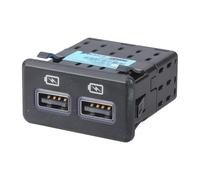 Javoryxh USB Auxiliary Socket Featuring Intelligent Charging Easy Install Port Adapter Upgrades For Autmotives Family Travel Chargers