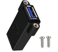 Javoryxh USB Mounting Socket USB3.0 Female To Female Panel Mount Adapter For Efficient Data Transfer And Device Connectivity