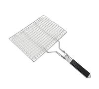 Javoryxh Versatile BBQ Net Stainless Steel BBQ Grilling Grate Foldable Large Cooking Mesh Suitable For Camping And Patio Parties Foldable Grilling Net