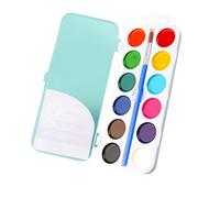 Javoryxh Washable Watercolor Paint And Valentines Day Cards Set For Kid Student Classroom Exchange Game Prize School Party Supply Portable Watercolor