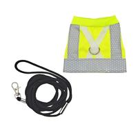 Javoryxh Waterproof Bird Vest For Parrots Soft Cloth Training Polyester Reflective Comfortable Pet Outfit Bird For Parrot