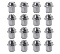 JAVOUKA 16pcs Carbon Steel Wheel Nuts Set, for Ford Activa, Bantam, BMax | for CMax, Edge, Escape, Escort, Fiesta, Focus, Mondeo, Mustang, Puma, Transi, M12 x 1.5 Wheel Lug Nuts