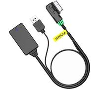JAVOUKA AMI/MDI Bluetooth Wireless Music Cable Compatible with Audi - Bluetooth 5.0 USB Audio Adapter Interface 2G 3G Music Adapter Cable Accessories Works with Smartphone Capable Devices