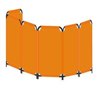 JAVPTAV Flexible Welding Curtain Panels with Spark Guard Barrier, Protective Screen for Workshop Safety & Arc Flash Protection